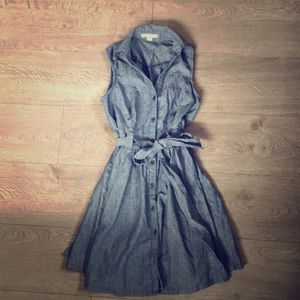 Cotten denim dress